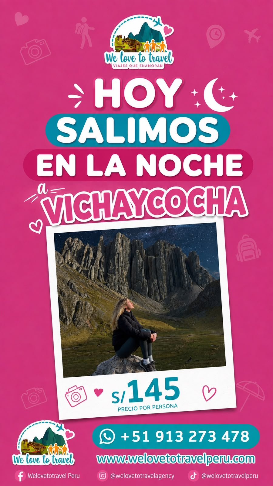 Paquete Vichaycocha — Salida nocturna